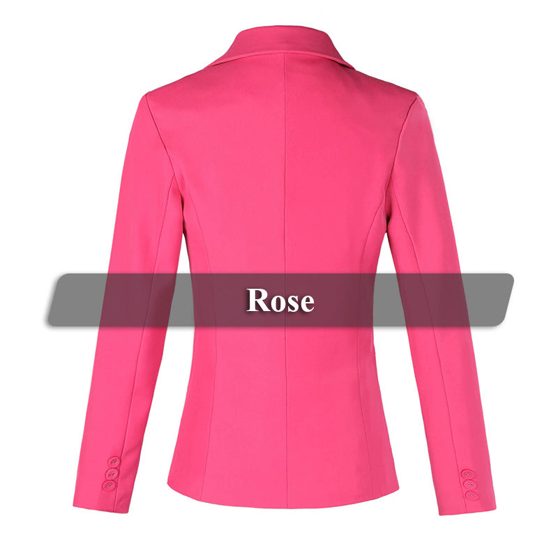 Women's Solid Blazer
