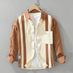 Men's Pure Cotton Retro Long-sleeved Everyday Shirt