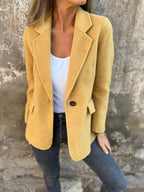 Women's Single Buttoned Short Blazer