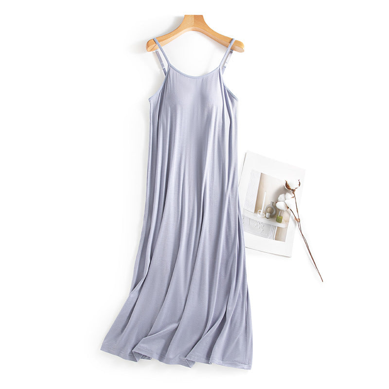 Women's Chest Padded One-Piece Nightdress