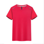 Women's Round Neck Ice Silk Quick-Drying T-shirt