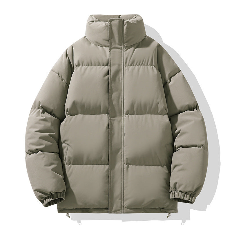 Stand-up Collar Cotton-padded Puffer Jacket