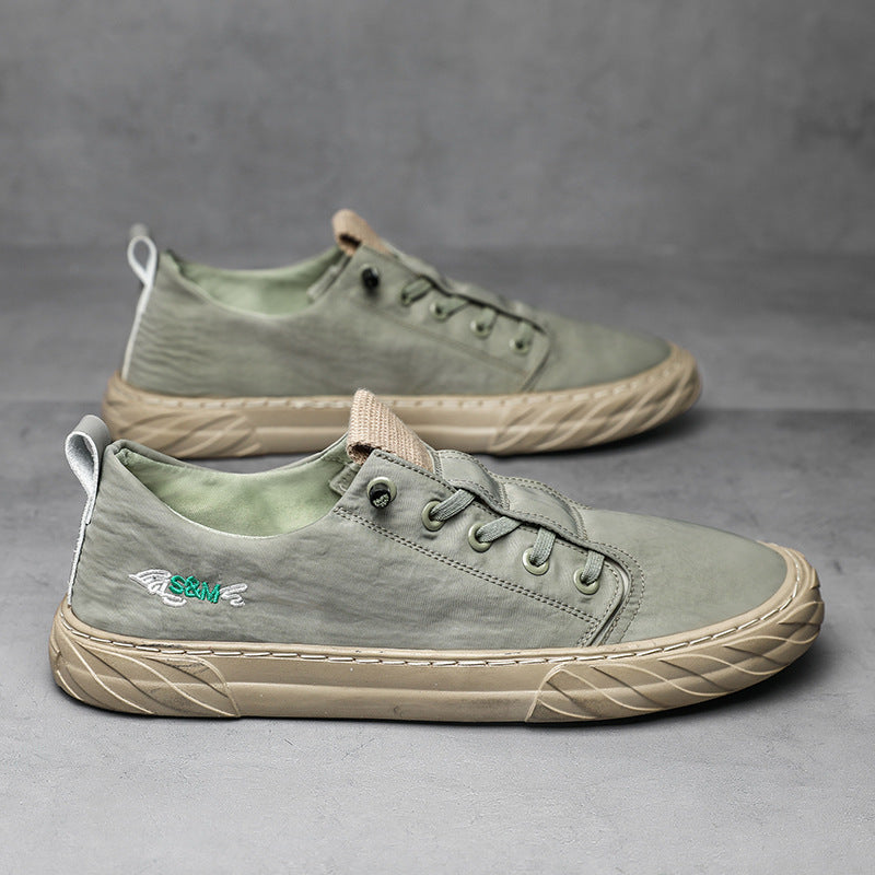 Men's Breathable Ice Silk Canvas Shoes