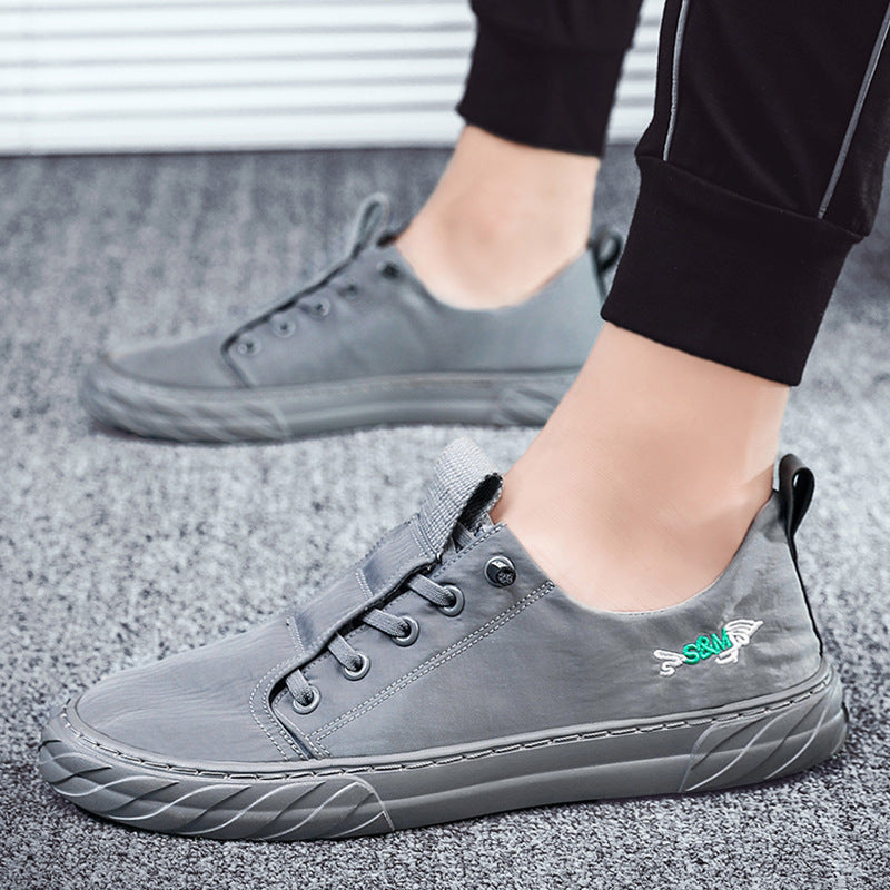 Men's Breathable Ice Silk Canvas Shoes