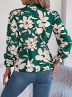 Women's Floral Long Sleeve Top
