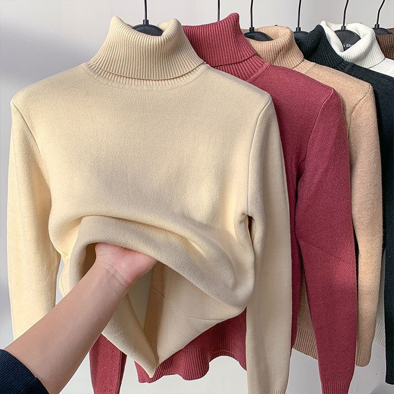Women's Plush Elegant Staple Turtleneck