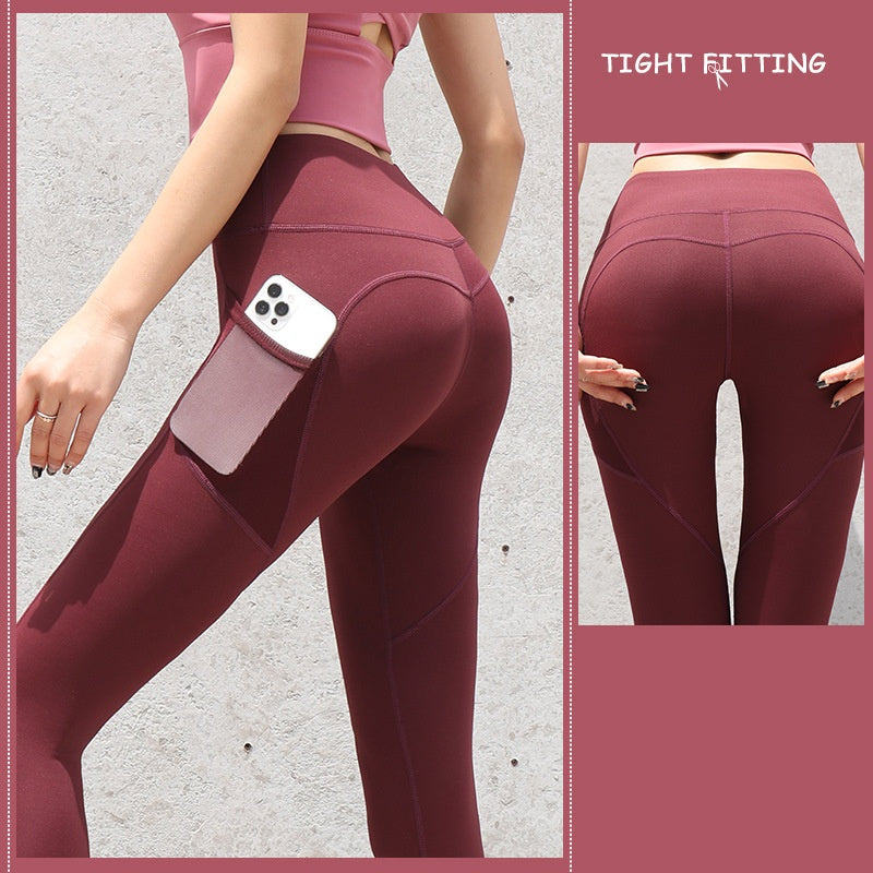 Women's Pocketed Supportive Sports Tights