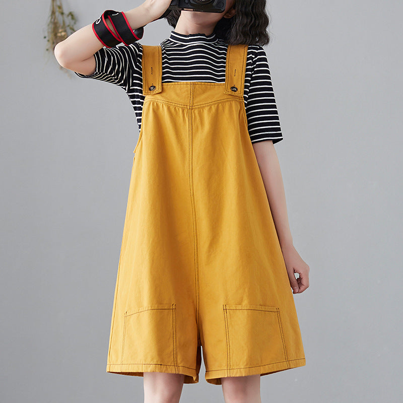 Women's Five - Point Suspender Shorts