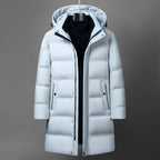 Men's Long Thick Down Jacket Coat