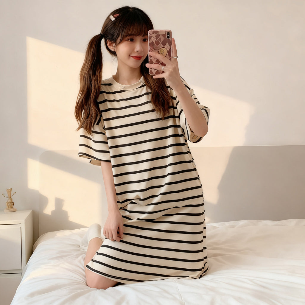 Women's Printed Short-sleeve Loungewear