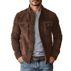 Men's Faux Suede Jacket