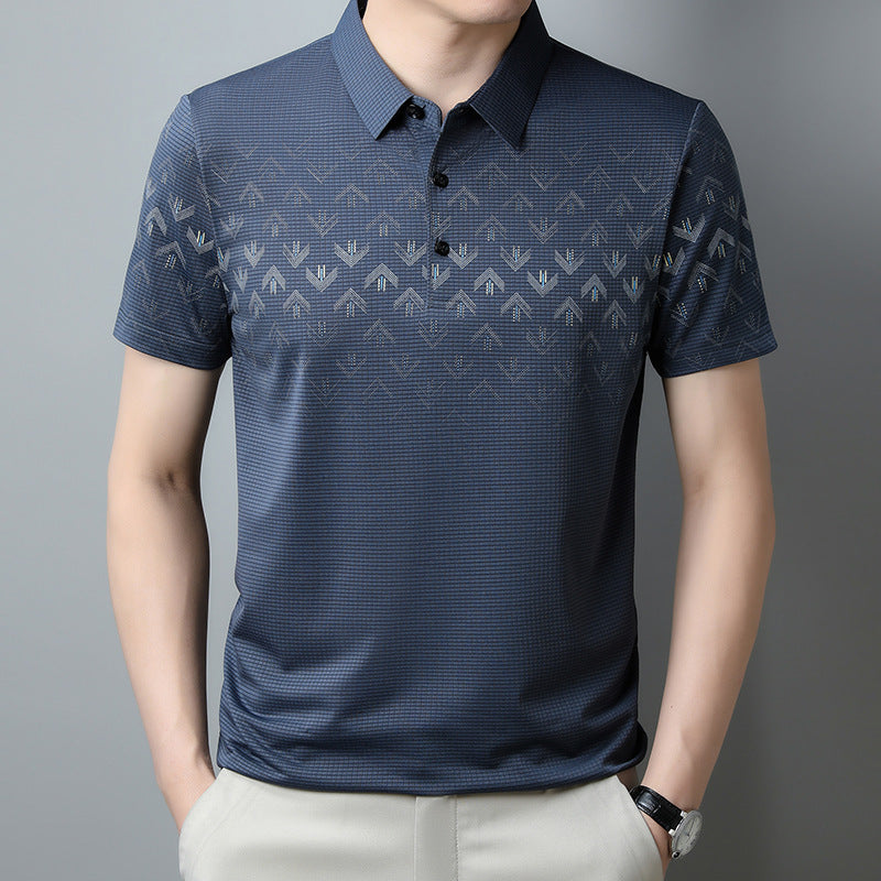 Men's Quick Dry Cool Mesh Polo T-Shirt