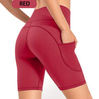 Women's Breathable Stretch Pocketed Cycling Shorts