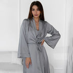 Women's 2 Piece Soft Satin Nightwear Set