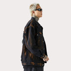 Men's Coffee Denim Jacket