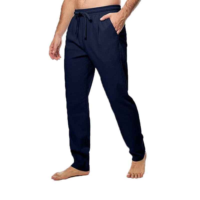 Men's Cotton And Linen Breathable Pants