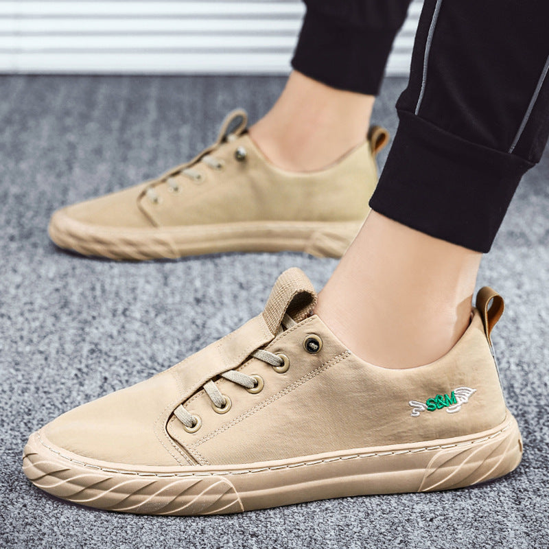 Men's Breathable Ice Silk Canvas Shoes