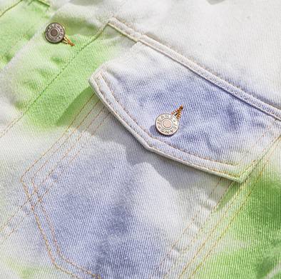 Splash-ink Lapel Jacket