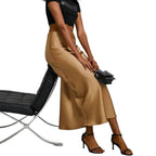 Women's Satin Skirt