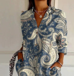 Women's Cross-Border Lapel Shirt
