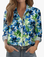 Women's Floral Loose-fit Shirt