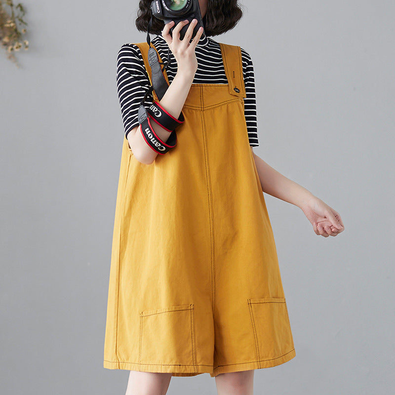 Women's Five - Point Suspender Shorts