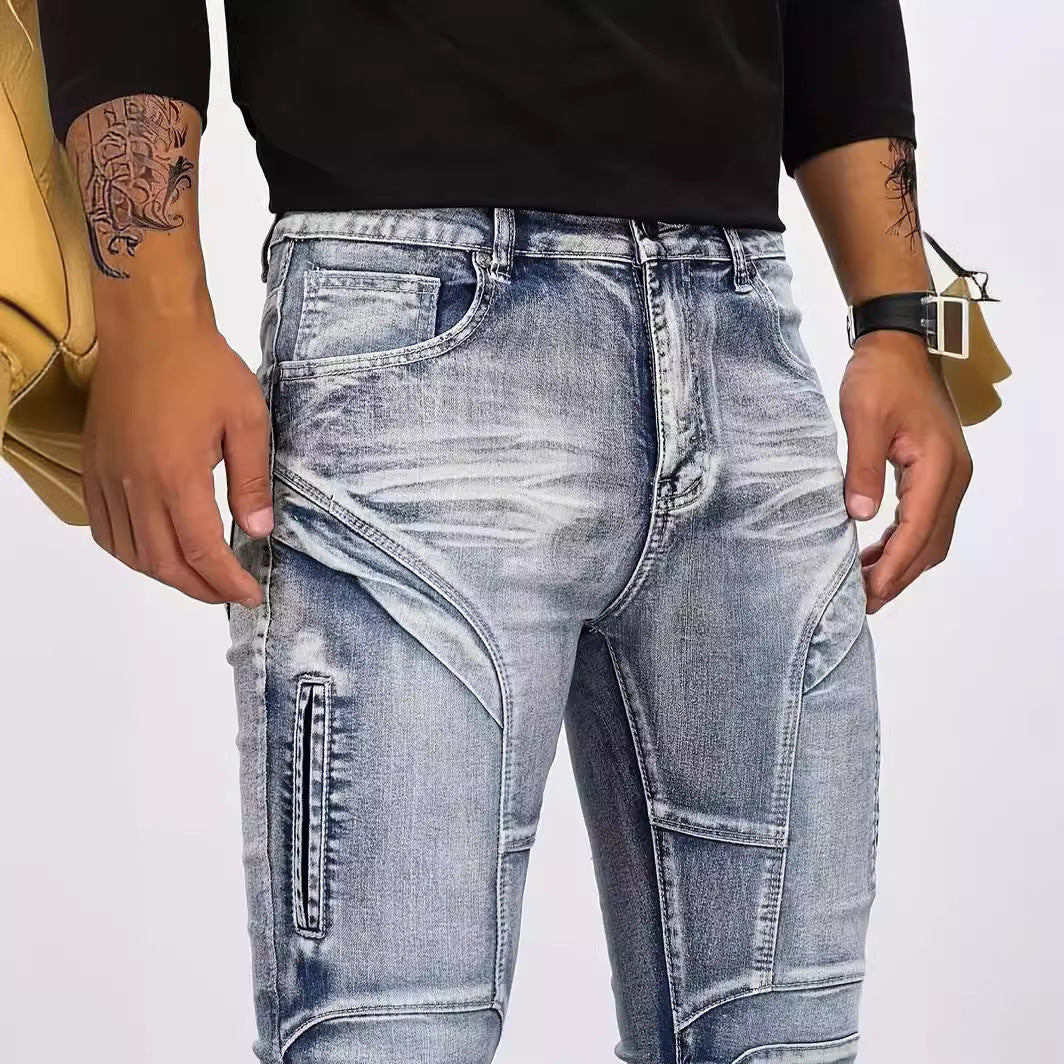 Men's Retro Casual Stretch Slim-fit Jeans