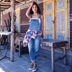 Women's Classic Denim Suspender