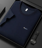 Antibacterial ICE Cotton Sweat Wicking Breathable Round Neck T-shirt