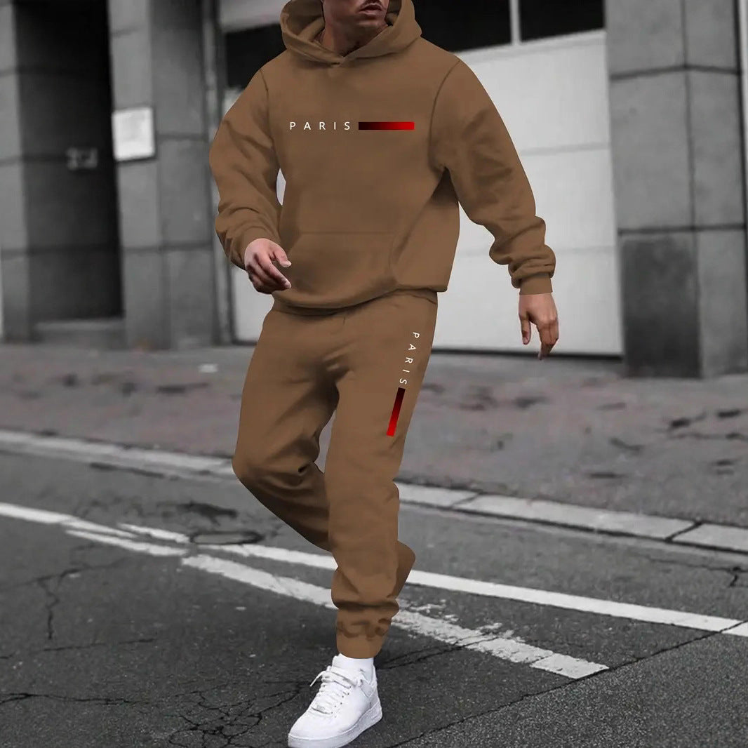 Men's Hoodie And Pants Set