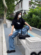 Women's High Waist Wide Leg Jeans