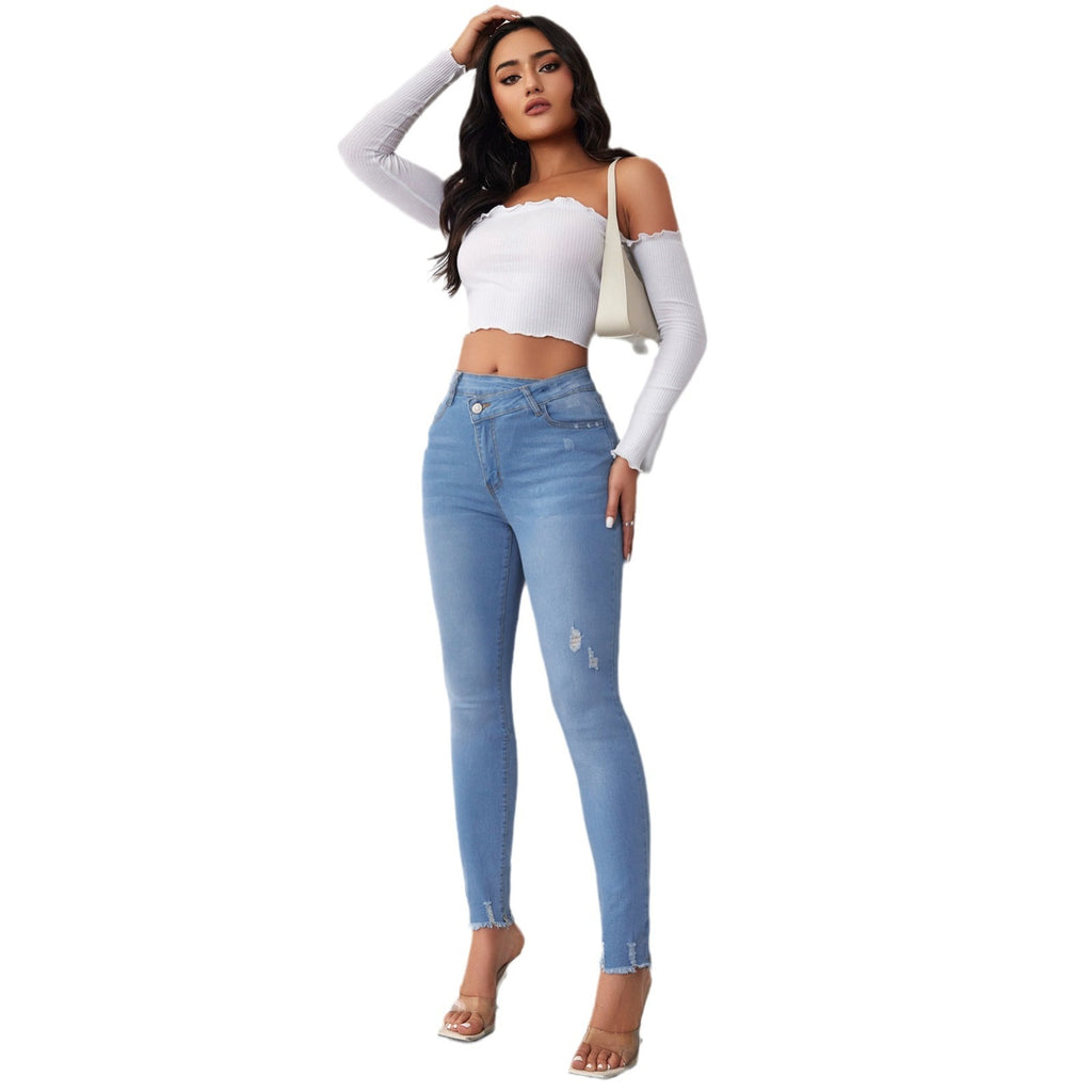 Women's Stretchy High Waist Jeans