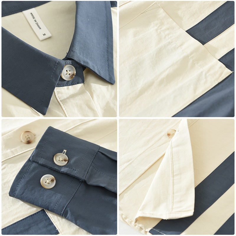 Men's Pure Cotton Retro Long-sleeved Everyday Shirt