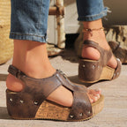 Women's Zipped Sandals