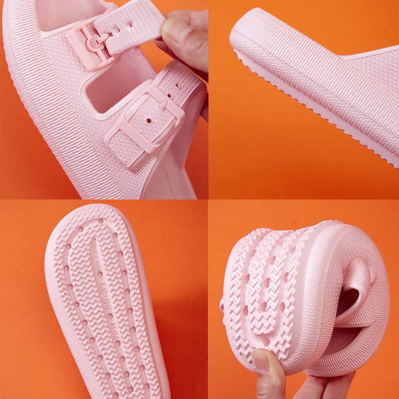 Women's Soft Platformed Flip-Flop