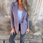 Women's Single Buttoned Short Blazer
