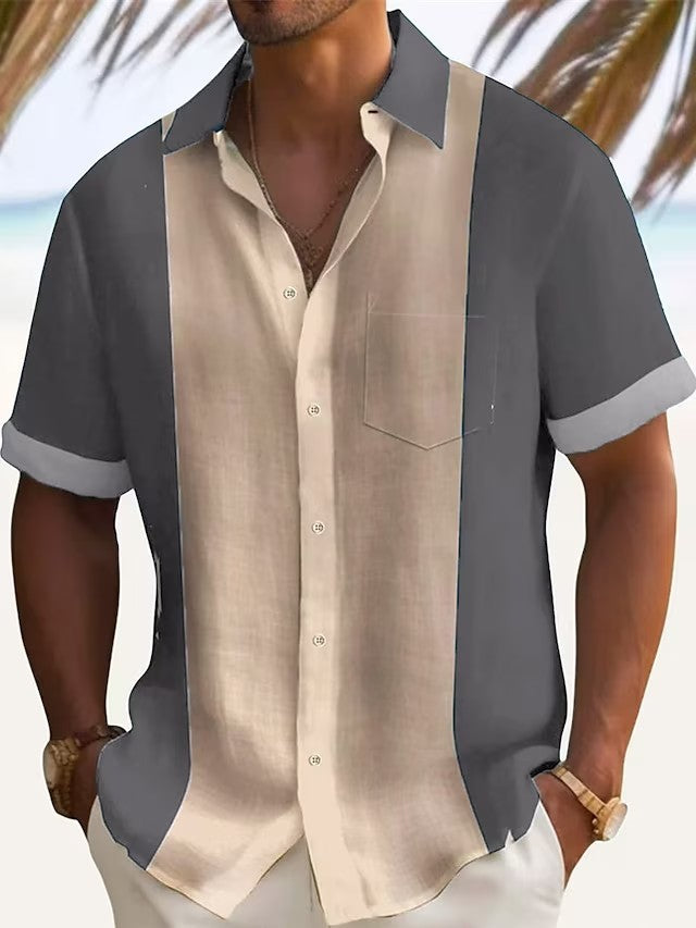 Men's Relaxed Fit Short Sleeve Shirt