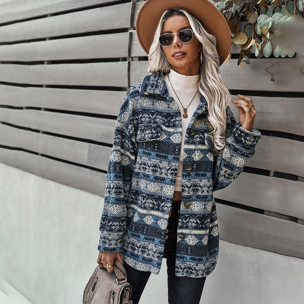 Women's Patterned Cardigan