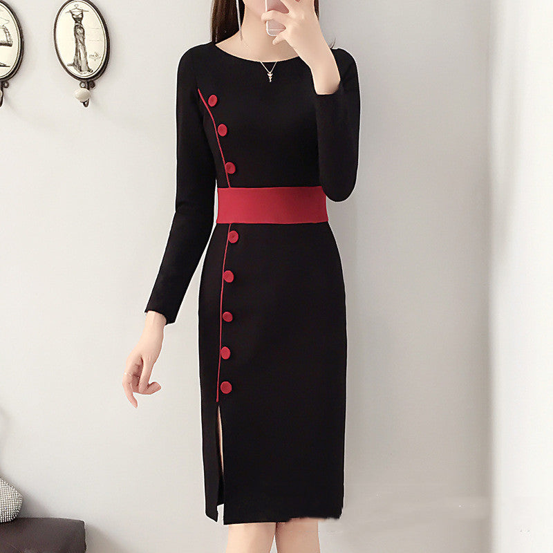 Women's Long Sleeved Dress