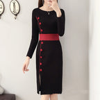 Women's Long Sleeved Dress