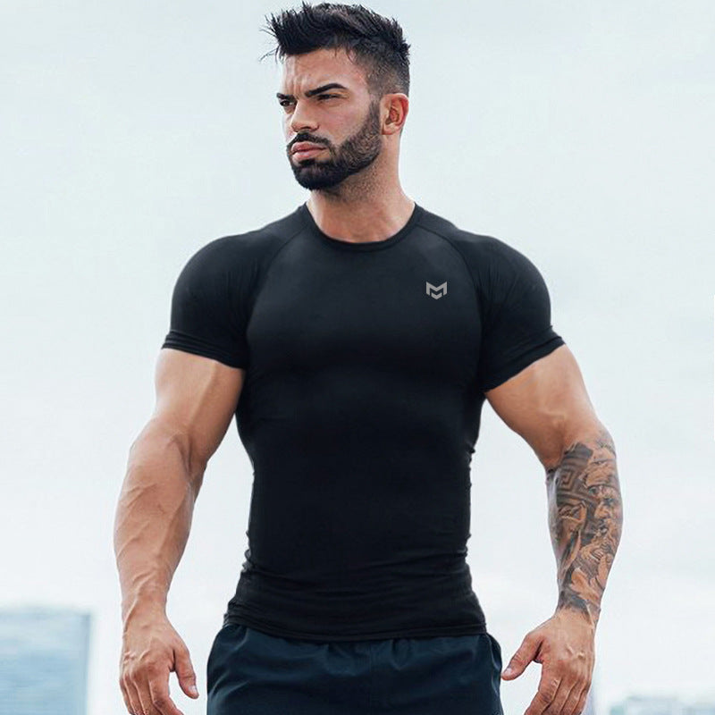 Men's Elastic Quick Dry T-shirt