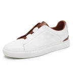 Mens Genuine Leather Sneakers