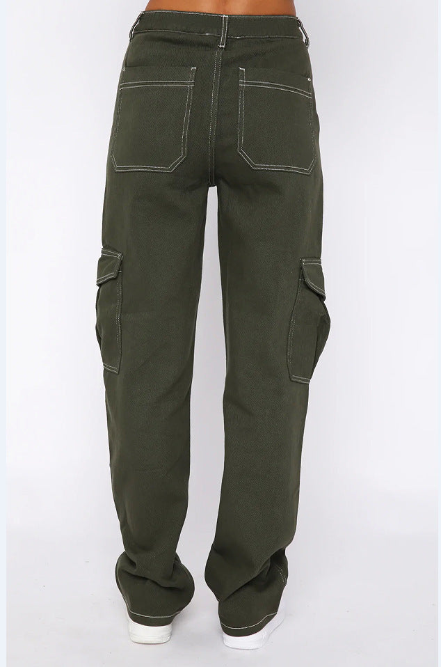 Women's Multi-pocket Pants