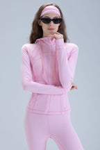 Women's Quick-Drying Long-Sleeve Running Top And Pants Set