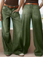Women's Loose Wide-leg Jeans