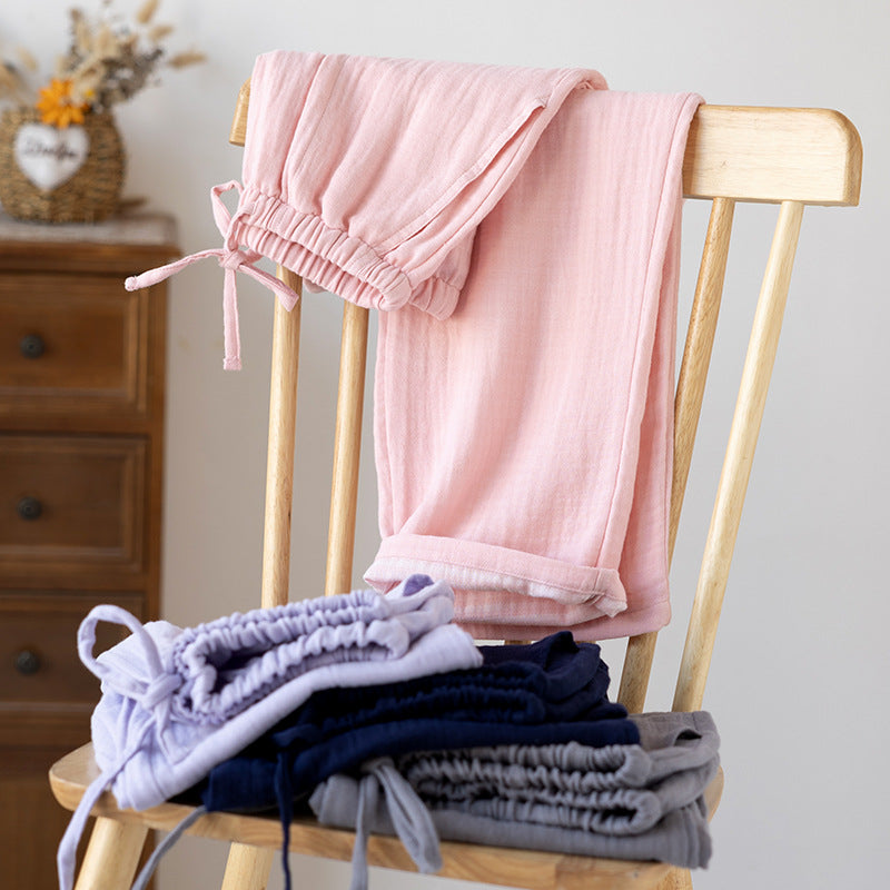 Lightweight Straight-Leg Staple Pajama Pants
