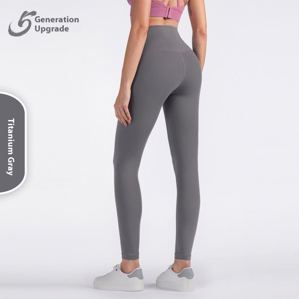 Women's Staple High Waist Anti-Curling Tight Yoga Pants
