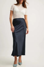 Women's Satin Skirt