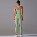 Women's Antibacterial 2 Piece Yoga Suit