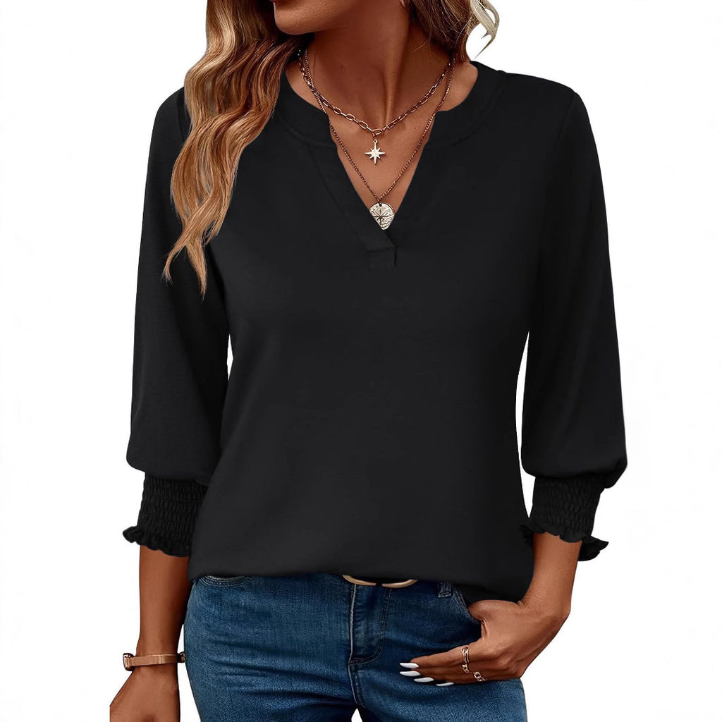 Women's Patterned Full Sleeve Top